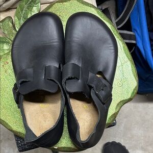 Birkenstock Black Leather Men's Loafers